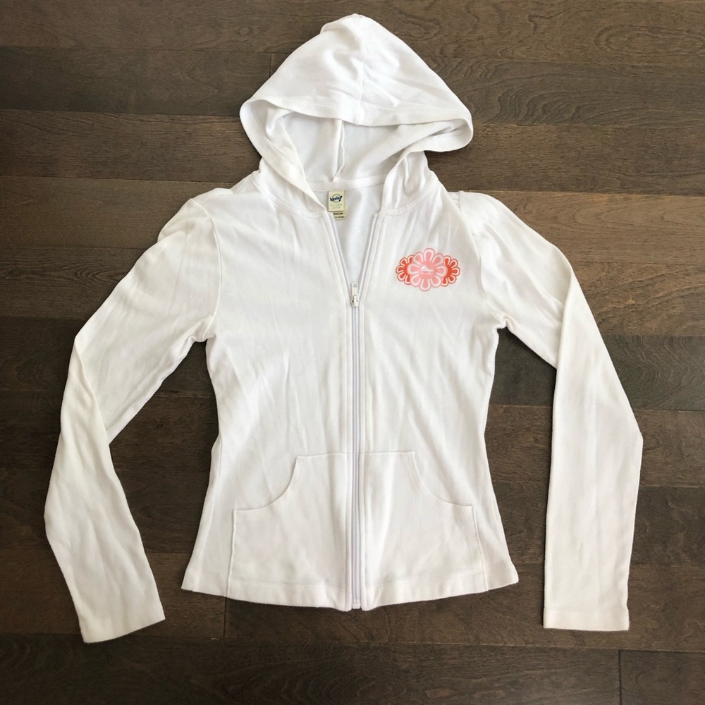 Skater Girl Zip-Up Athletic Hoodie